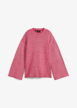 Boxy-Pullover aus Rippstrick