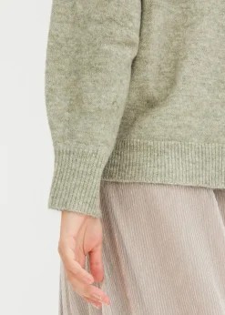 Boxy-Pullover mit Pailletten