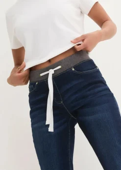 Boyfriend Jeans Mid Waist, Bequembund