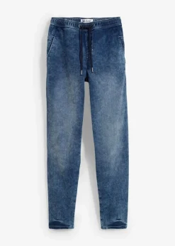 Boyfriend Jeans Mid Waist, Thermo