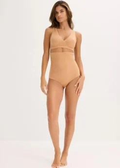 Bralette aus schimmerndem Material