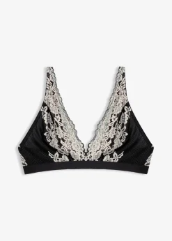 Bralette aus zweifarbiger Spitze