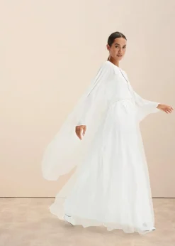 Brautkleid aus Tüll und Spitze