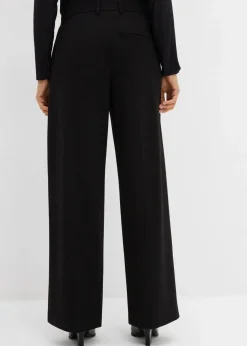 Bundfaltenhose aus Viskose-Mix