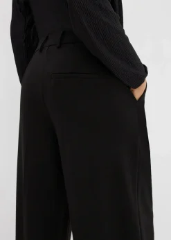 Bundfaltenhose aus Viskose-Mix