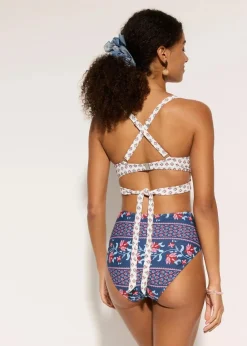 Bustier-Bikini in Wickeloptik (2-tlg.Set)