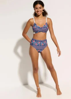 Bustier-Bikini in Wickeloptik (2-tlg.Set)