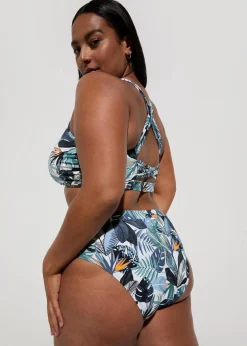 Bustier-Bikini mit gekreuzten Trägern (2-tlg.Set)