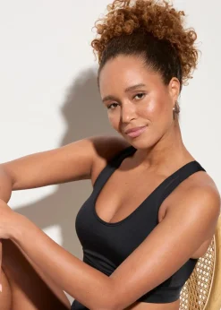 Bustier-Bikini mit Ringerrücken (2-tlg. Set)