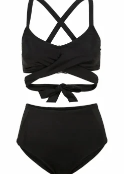 Bustier-Bikini (2-tlg.Set) mit Bindedetail