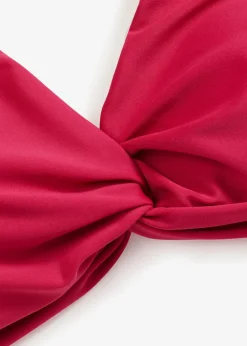 Bustier-Bikinioberteil mit Twistdetail