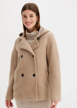 Cabanjacke aus kuscheligem Bouclé