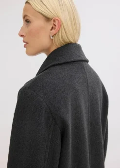 Cabanjacke in Wolloptik