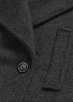 Cabanjacke in Wolloptik