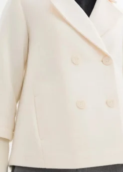 Cabanjacke mit Strickärmeln