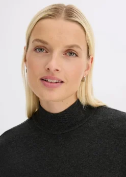 Cape-Pullover aus aus softem Viskose-Mix