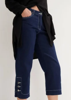 Capri Jeans Mid Waist