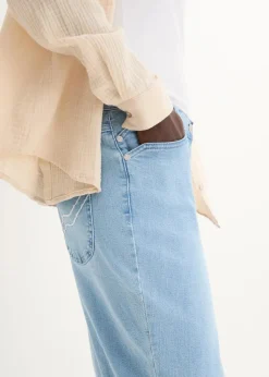 Capri Jeans Mid Waist