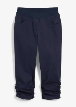 Capri-Hose aus Baumwoll-Mix