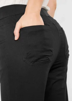 Capri-Hose aus Baumwoll-Mix