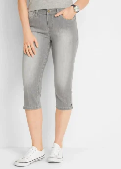 Capri-Komfort-Stretch-Jeans, 2-er Pack