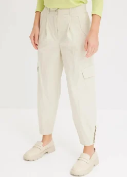 Cargohose aus Baumwolle mit Stretch