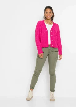 Cargohose aus elastischem Baumwoll-Mix