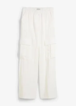 Cargohose aus fließendem Lyocell-Mix