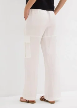 Cargohose aus fließendem Lyocell-Mix