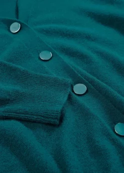 Cashmerestrickjacke mit Good Cashmere Standard®-Anteil