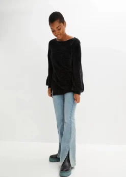 Chenille-Longpullover