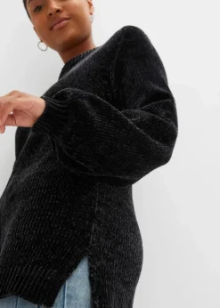 Chenille-Longpullover