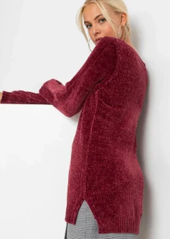 Chenille-Longpullover