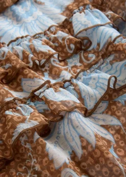 Chiffonbluse mit Rüschen