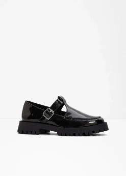 Chunky Loafer mit Cut-Outs
