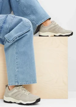 Chunky Sneaker mit Mesh-Einsatz