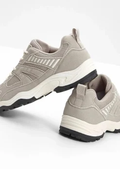 Chunky Sneaker mit Mesh-Einsatz