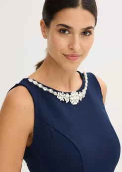 Cocktailkleid mit Strassapplikation