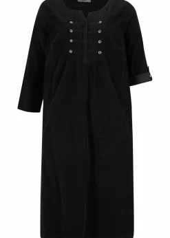Cord-Blusenkleid aus reiner Baumwolle