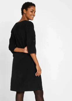 Cord-Blusenkleid aus reiner Baumwolle