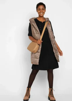 Cord-Blusenkleid aus reiner Baumwolle