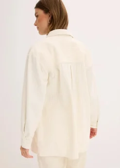 Cordhemd aus reiner Baumwolle