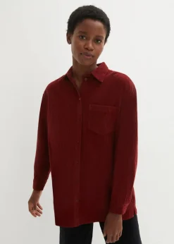 Cordhemd aus reiner Baumwolle