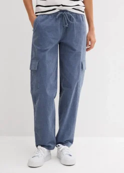 Cordhose im Barrel-Shape