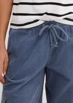 Cordhose im Barrel-Shape