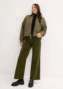 Cordhose im Marlene-Stil
