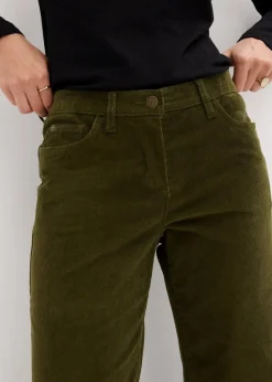 Cordhose im Marlene-Stil