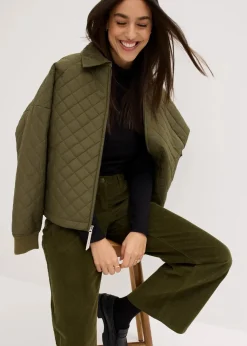 Cordhose im Marlene-Stil