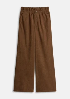 Cordhose mit weitem Bein