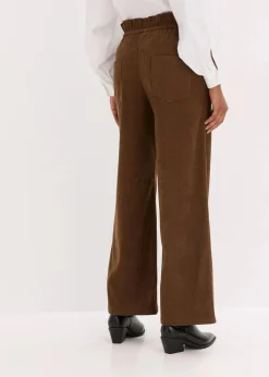 Cordhose mit weitem Bein